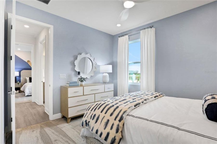 Furnished interior view inside a new home in Angeline, Land O' Lakes (Image 30).