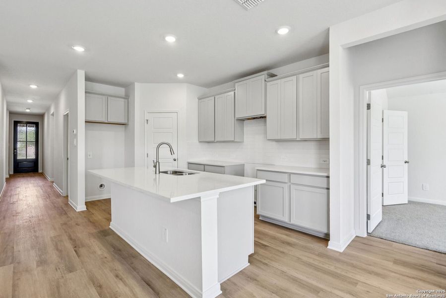 Furnished interior view inside a new home in Royal Crest, San Antonio (Image 5). Furnished interior view inside a new home in Royal Crest, San Antonio (Image 5).