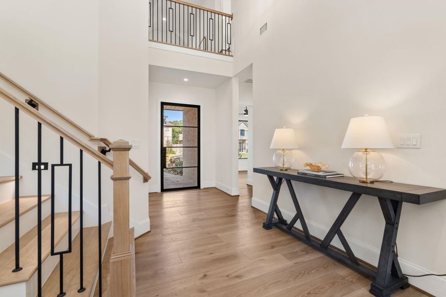 Furnished interior view inside a new home in , Houston (Image 45).