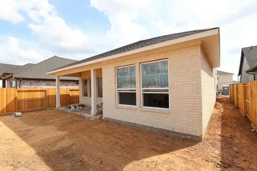 Exterior details and patio area of a home in Jubilee, Hockley (Image 3).