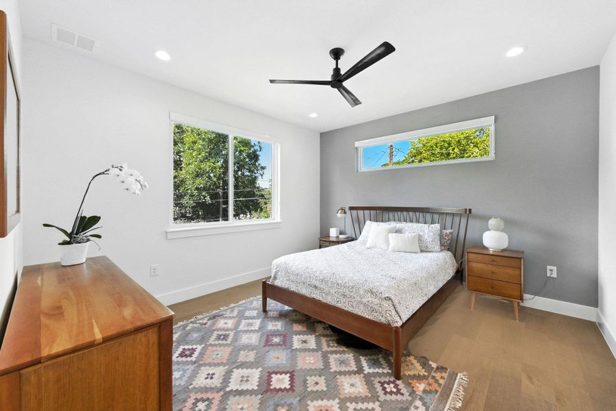 Primary bedroom on 2nd floor Primary bedroom on 2nd floor