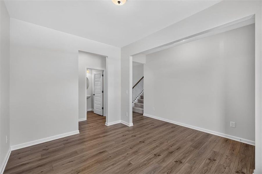 Spacious, unfurnished interior of a new home in The Stiles, Cartersville (Image 19).