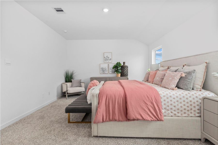 Furnished interior view inside a new home in Emberly, Beasley (Image 5).