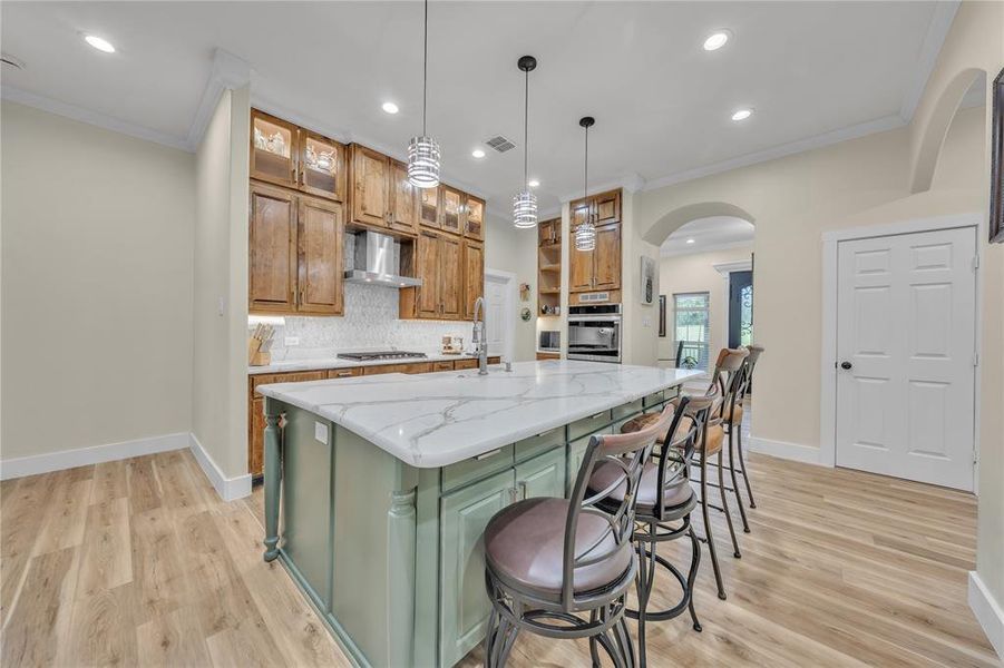 Furnished interior view inside a new home in , Azle (Image 9).