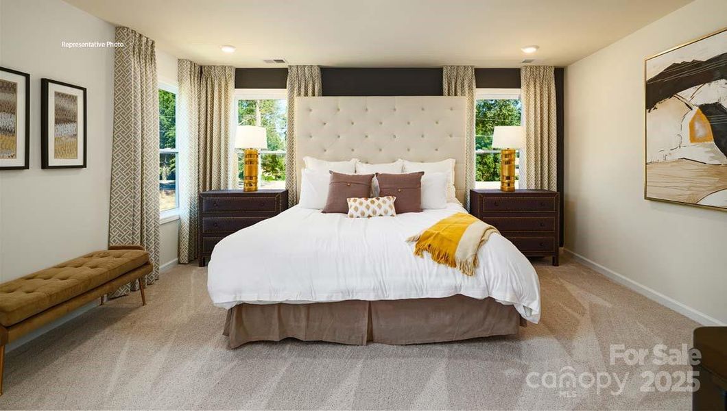 Furnished interior view inside a new home in Sylvan Creek, Denver (Image 3).