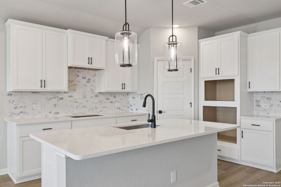 Furnished interior view inside a new home in Arcadia Ridge - Classic Series, San Antonio (Image 12). Furnished interior view inside a new home in Arcadia Ridge - Classic Series, San Antonio (Image 12).