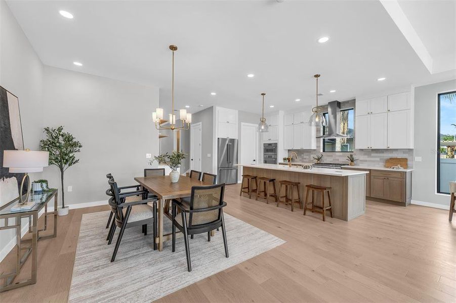Furnished interior view inside a new home in , Orlando (Image 54).