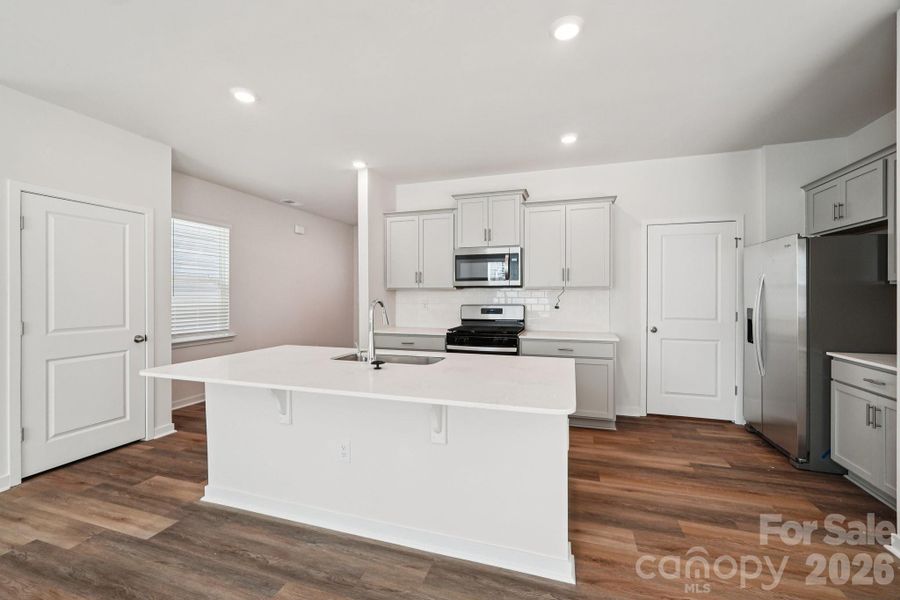 Furnished interior view inside a new home in Clark Creek Landing, Lincolnton (Image 3).