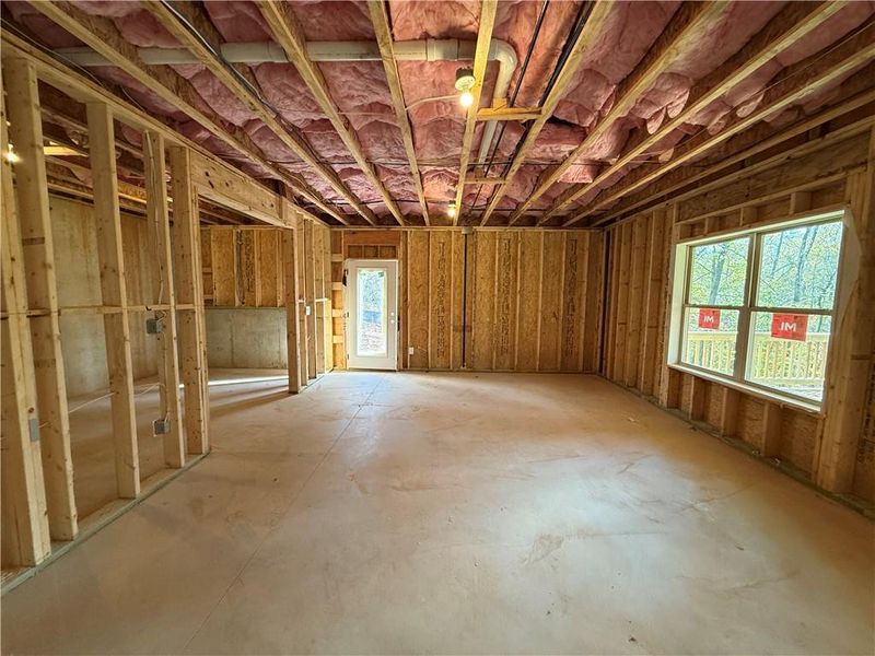 In-progress construction of a new home in , Jefferson, GA (Image 70).