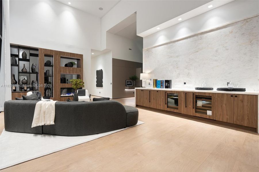 Furnished interior view inside a new home in , Davie (Image 74).