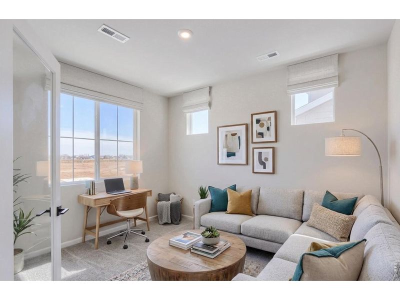 Furnished interior view inside a new home in Trevenna, Windsor (Image 4).