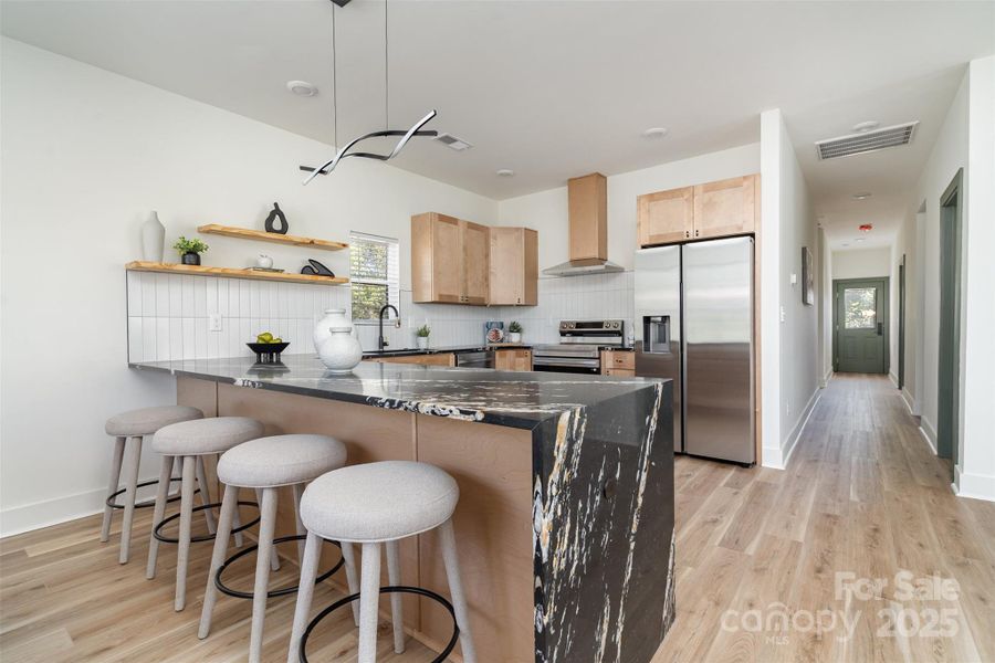 Furnished interior view inside a new home in , Salisbury (Image 9). Furnished interior view inside a new home in , Salisbury (Image 9).