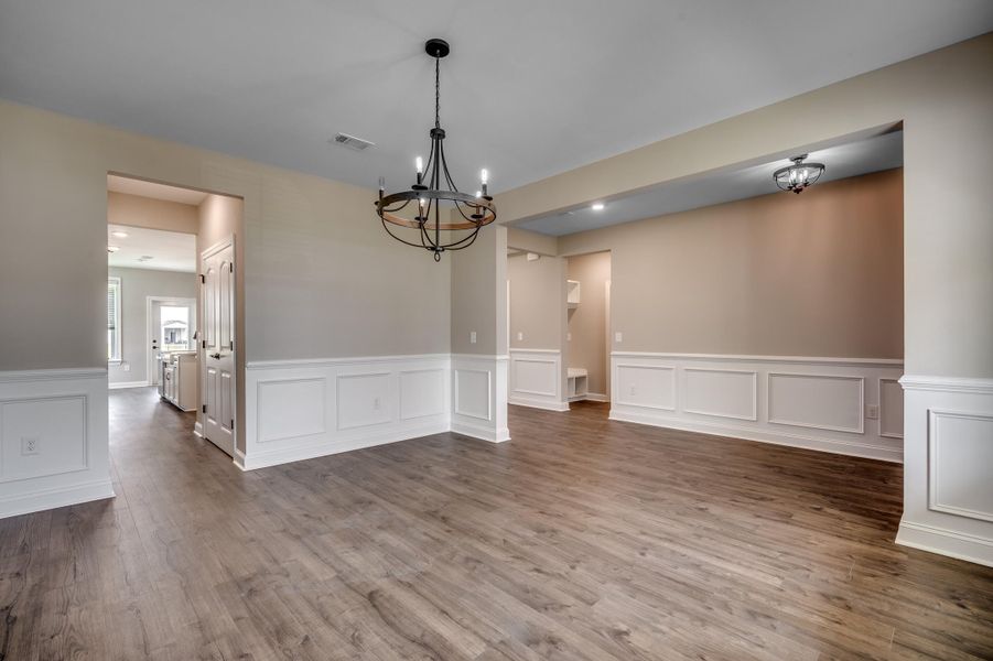 Spacious, unfurnished interior of a new home in The Groves of Berkeley, Moncks Corner (Image 27).