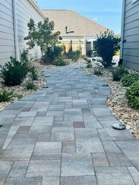 Exterior details and patio area of a home in , Hiram (Image 2). Exterior details and patio area of a home in , Hiram (Image 2).