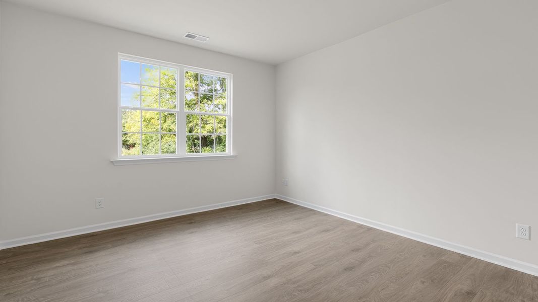 Representative unfurnished interior of a home built from the Bristol by D.R. Horton in The Villas at Kinsley, Jamestown (Image 21). Representative unfurnished interior of a home built from the Bristol by D.R. Horton in The Villas at Kinsley, Jamestown (Image 21).