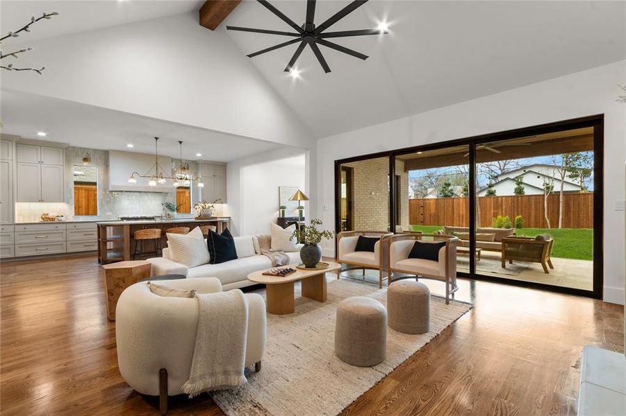 Furnished interior view inside a new home in , Dallas (Image 6).