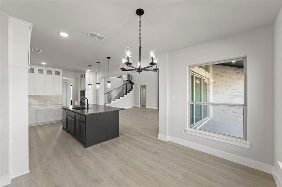 Furnished interior view inside a new home in Valencia on The Lake, Little Elm (Image 13).