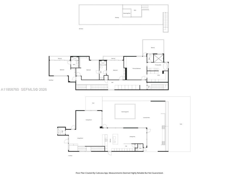 2D floor plan layout of this home in , Miami, FL (Image 8).