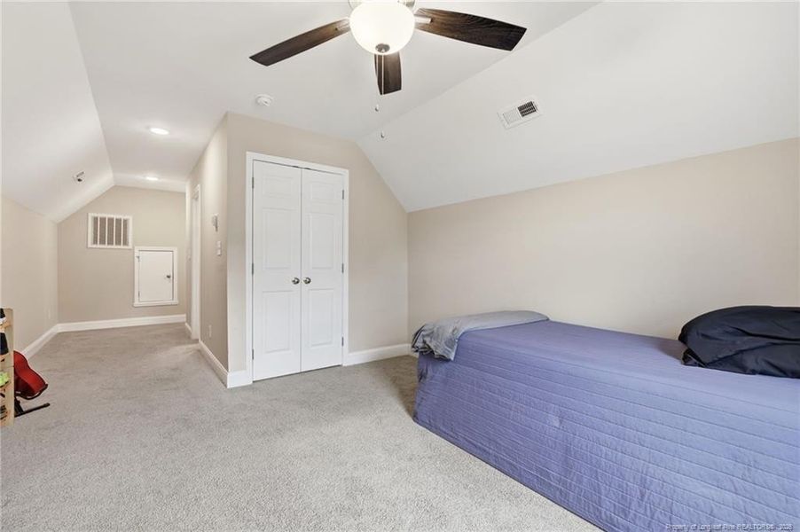 Upstairs room