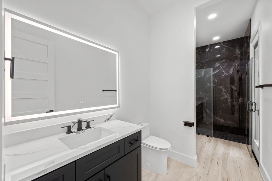 Furnished interior view inside a new home in , Montgomery (Image 10).