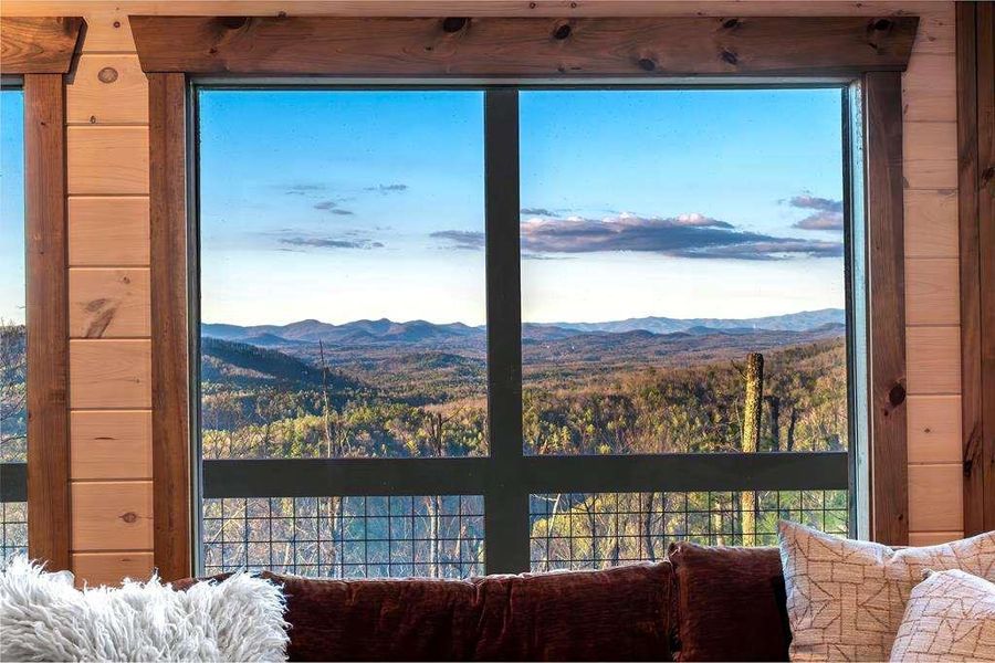 Exterior details and patio area of a home in , Blue Ridge (Image 26). Exterior details and patio area of a home in , Blue Ridge (Image 26).