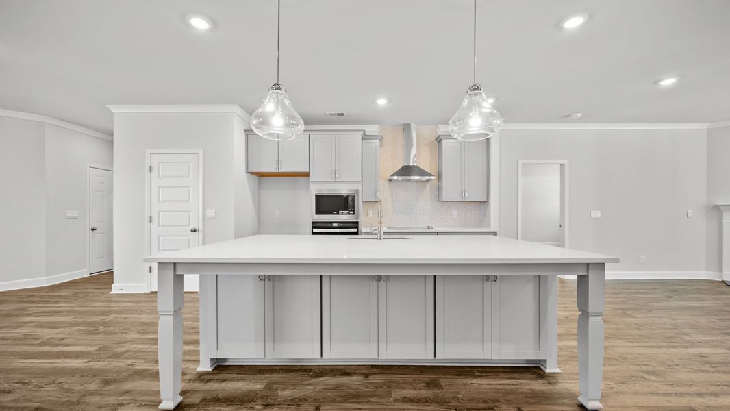 Representative furnished interior of a home built from the Marlene by D.R. Horton in Evergreen Crossing, Locust Grove (Image 5).