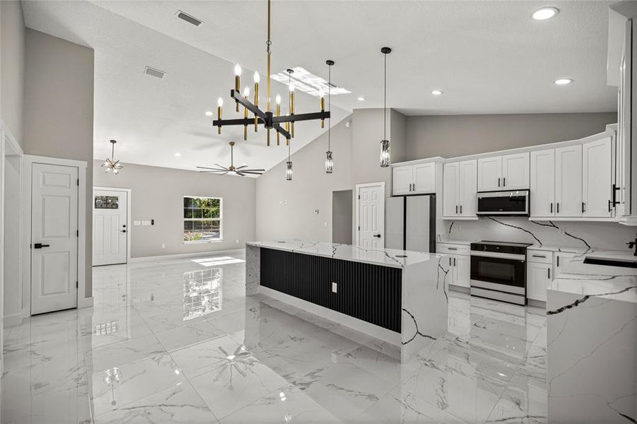 Furnished interior view inside a new home in , Summerfield (Image 5).