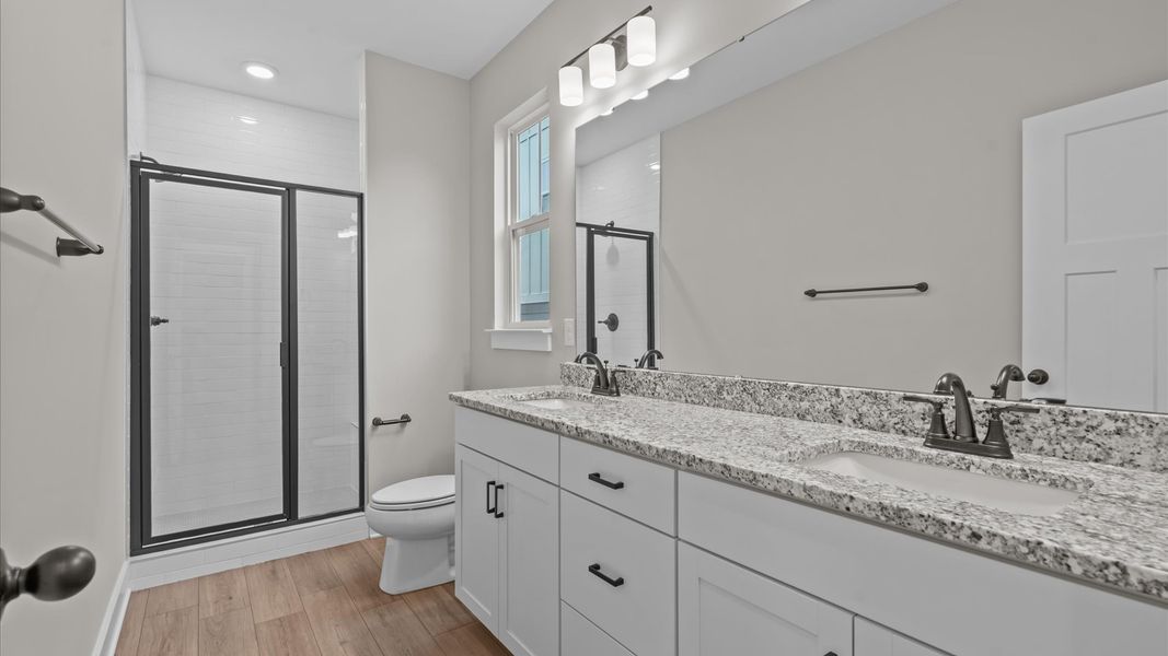 Furnished interior view inside a new home in Pleasant Falls, Moore (Image 18).