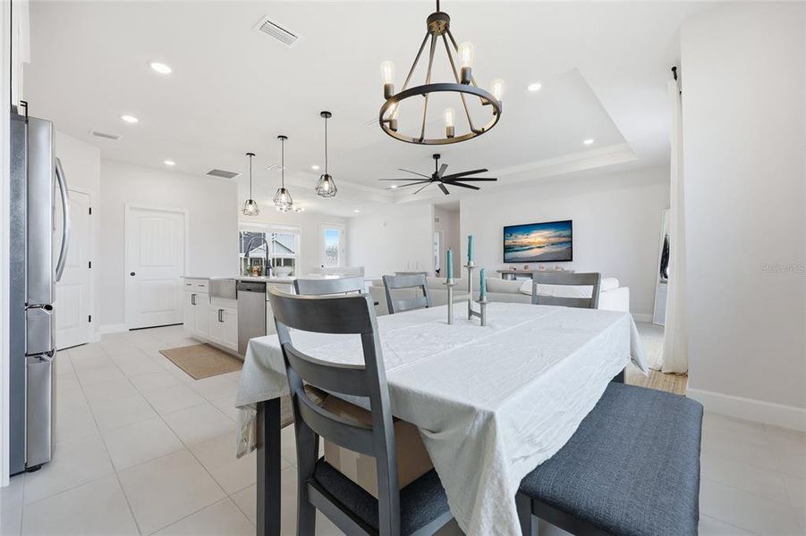 Furnished interior view inside a new home in , Newberry (Image 27).