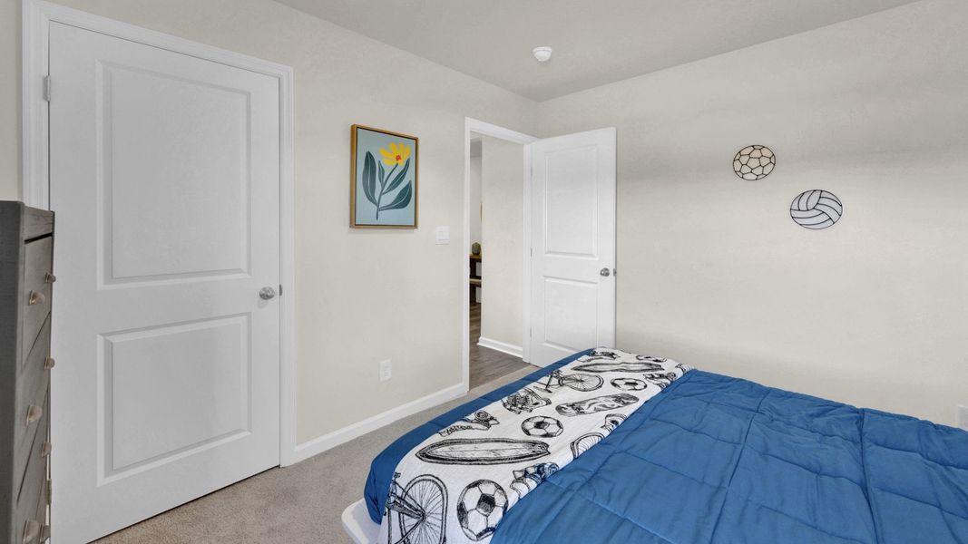Furnished interior view inside a new home in Isabel Estates, Knoxville (Image 27). Furnished interior view inside a new home in Isabel Estates, Knoxville (Image 27).
