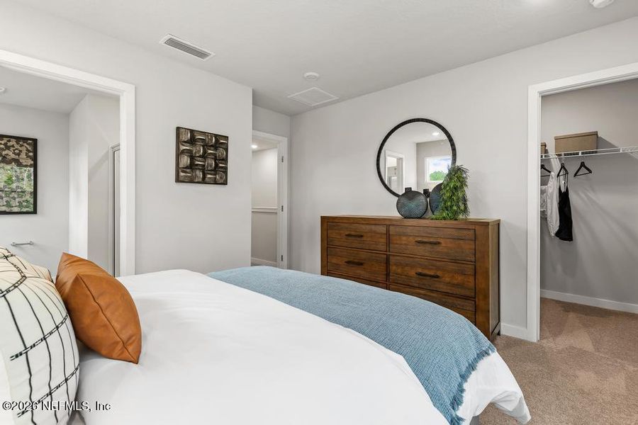 Furnished interior view inside a new home in , Jacksonville (Image 31).