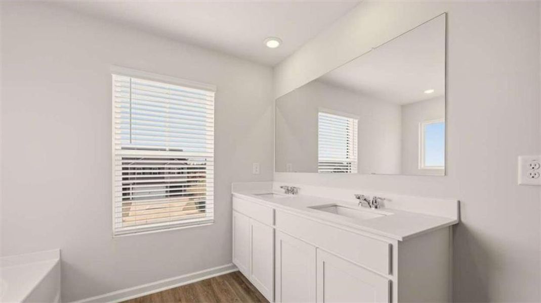 Furnished interior view inside a new home in Bridle Creek, Locust Grove (Image 10).