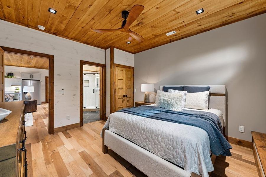 Furnished interior view inside a new home in , Blue Ridge (Image 9).