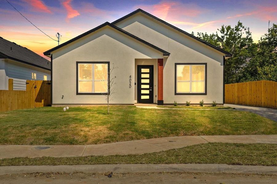 View of front of property with stucco siding View of front of property with stucco siding