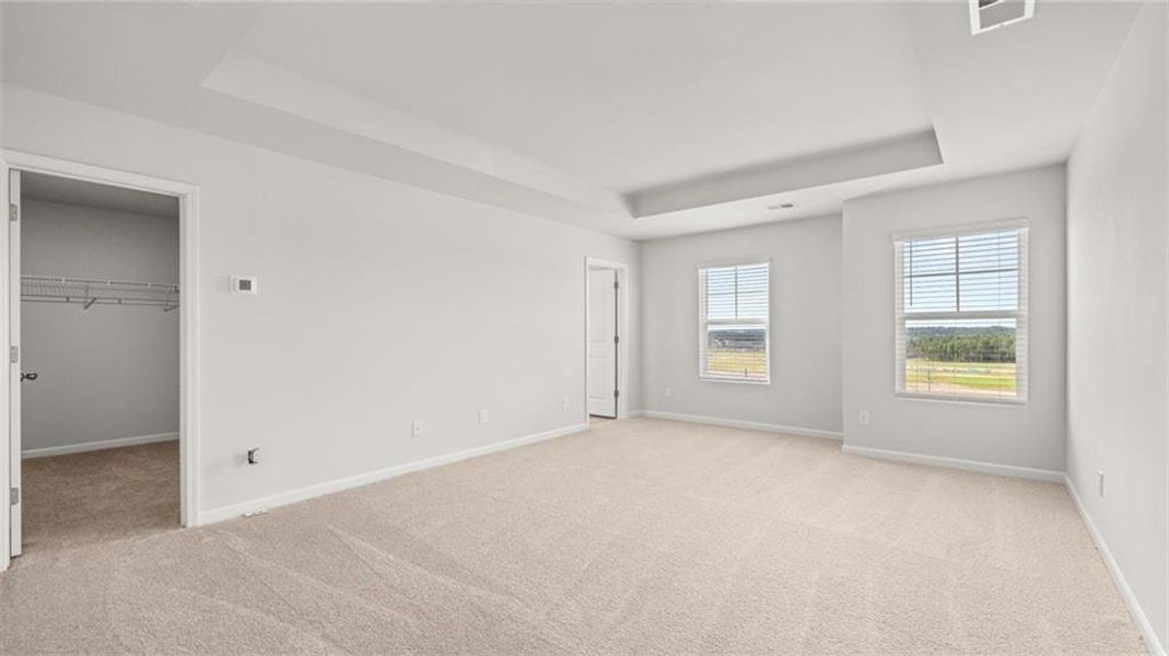 Spacious, unfurnished interior of a new home in Poplar Preserve, Newnan (Image 23).