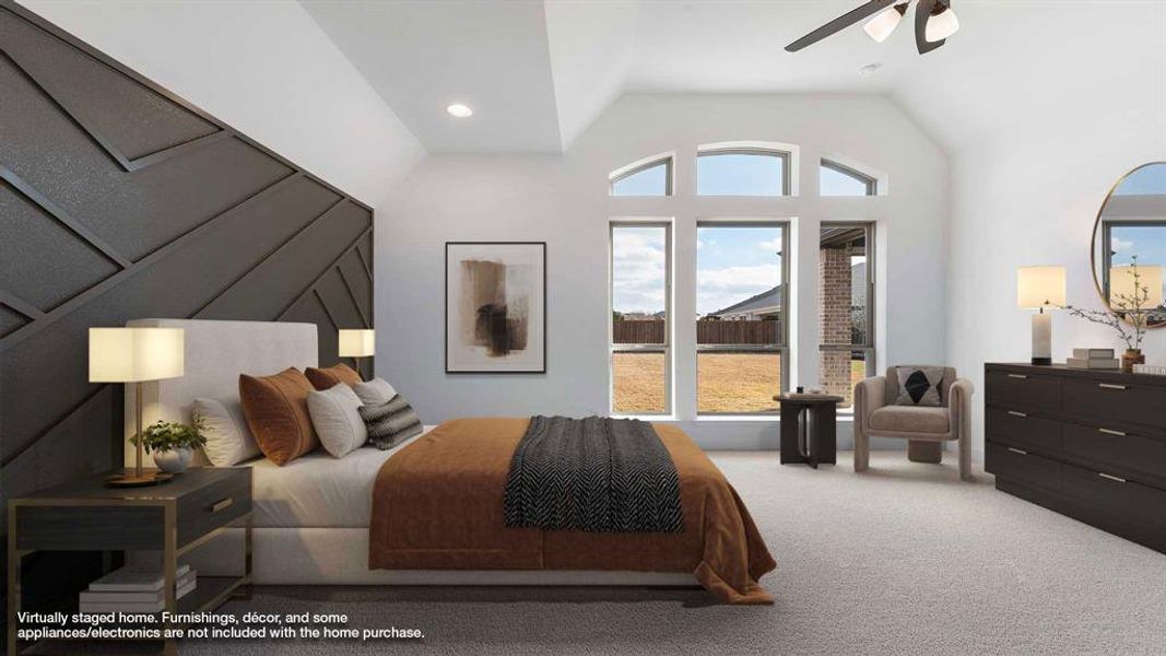 Furnished interior view inside a new home in Talon Hills, Fort Worth (Image 11).