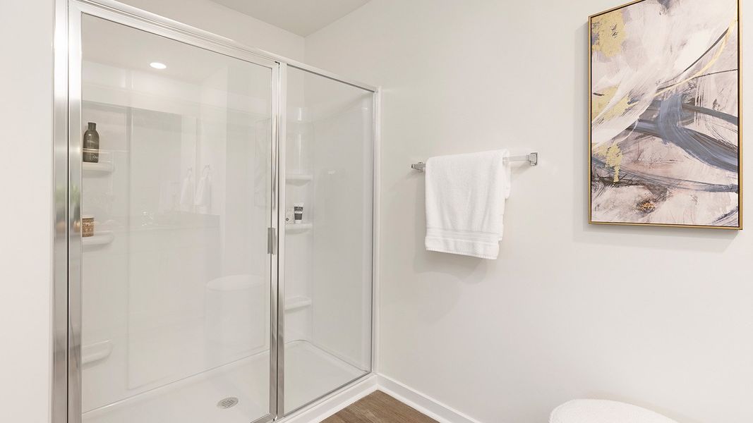 Furnished interior view inside a new home in Woodhaven at Chester, Chester (Image 16).