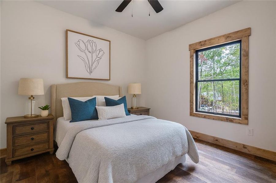 Furnished interior view inside a new home in , Ellijay (Image 5).