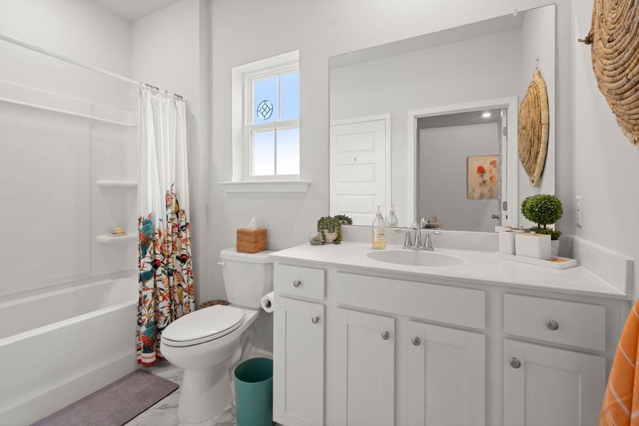 Furnished interior view inside a new home in Horizons at Summers Corner | 55+: The Legends, Summerville (Image 41).