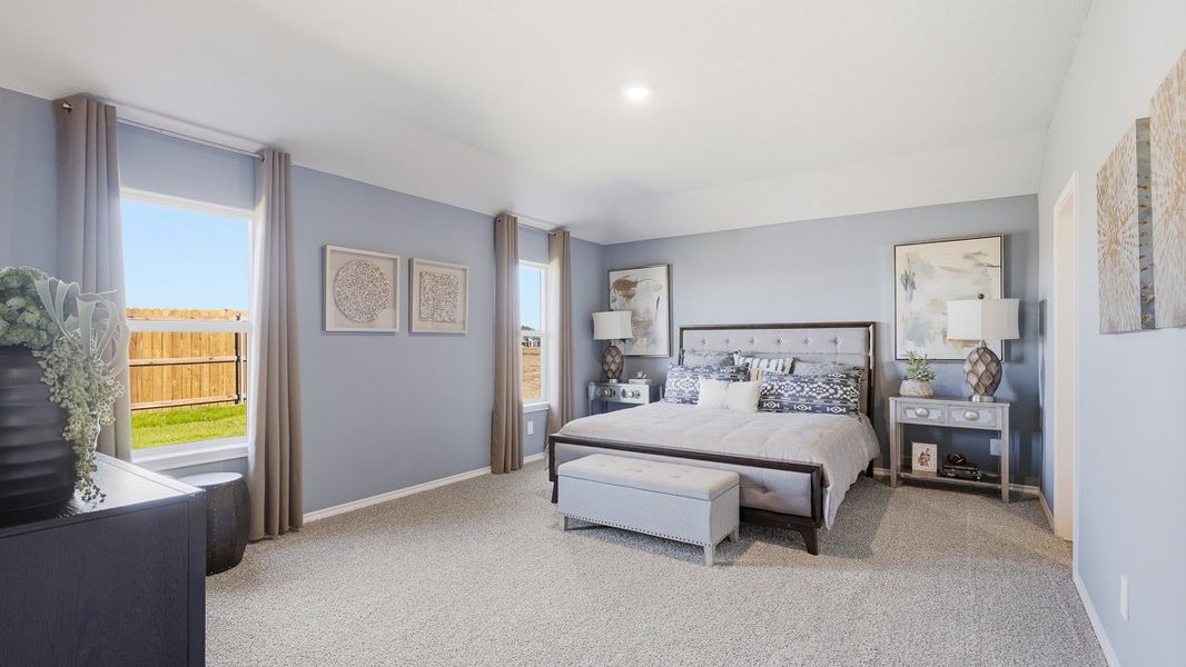 Furnished interior view inside a new home in Longhorn Estates, Fort Worth (Image 25).
