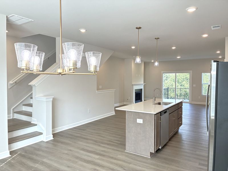 Furnished interior view inside a new home in Holly View, Greenville (Image 9). Furnished interior view inside a new home in Holly View, Greenville (Image 9).