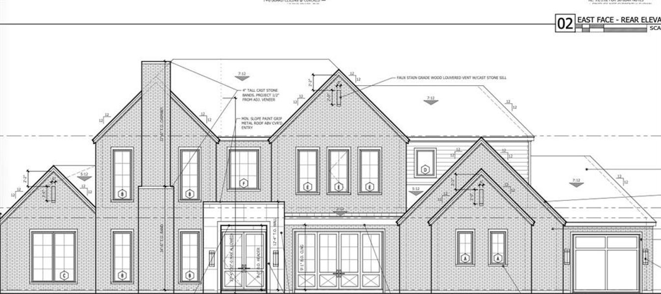 Exterior rendering of this home design in , Dallas, TX (Image 5).