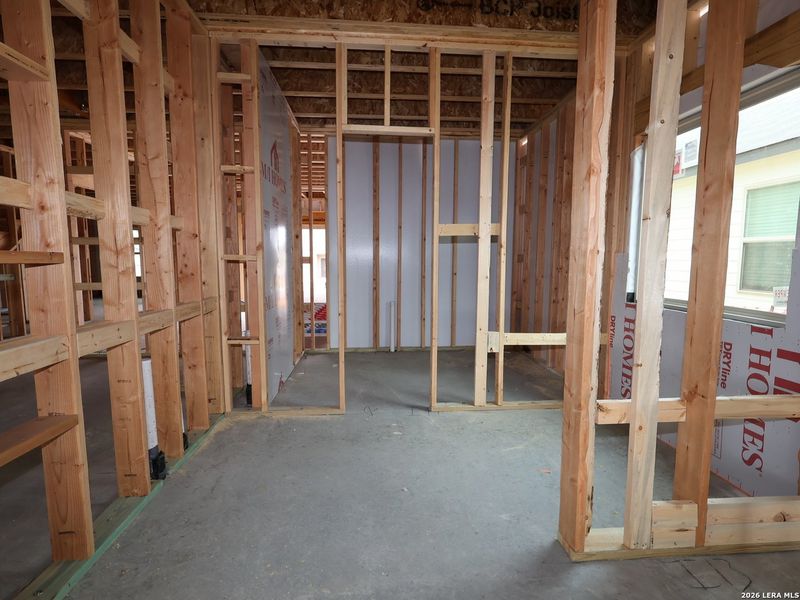 In-progress construction of a new home in Agave, San Antonio, TX (Image 34).