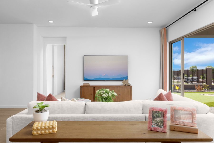Representative furnished interior of a home built from the Aqua by Mattamy Homes in Rosewood Heights, San Tan Valley (Image 12).