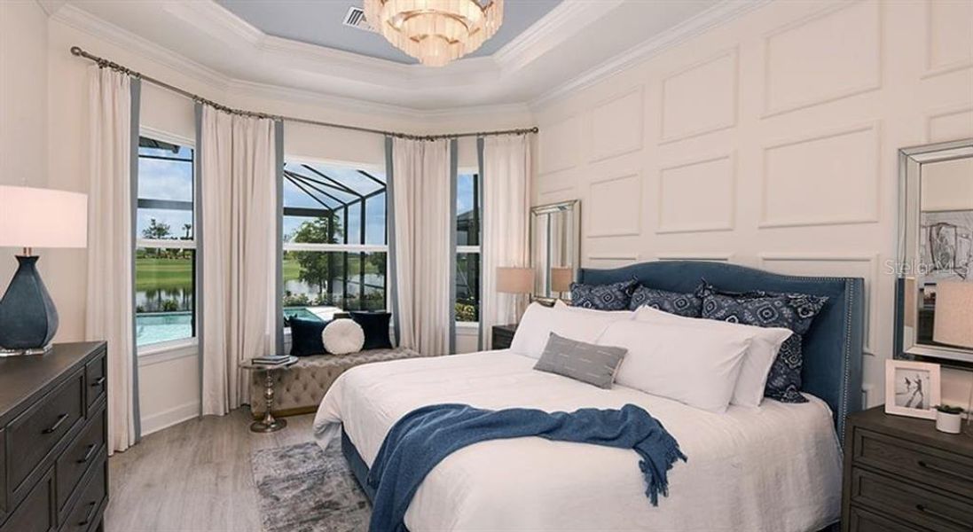 Furnished interior view inside a new home in Esplanade at Azario Lakewood Ranch, Lakewood Ranch (Image 16).