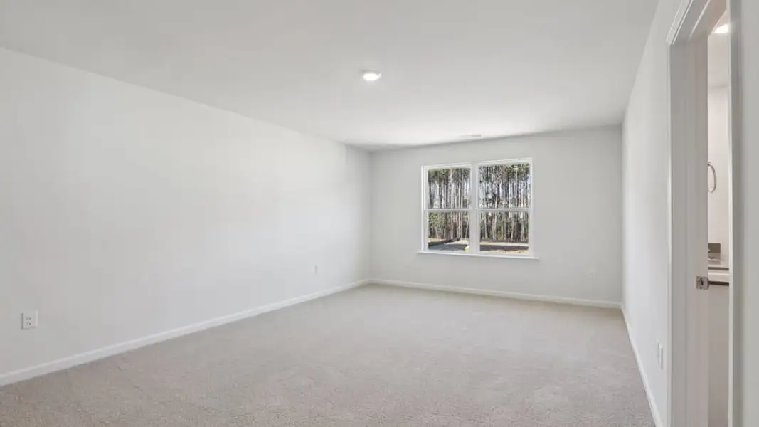 Spacious, unfurnished interior of a new home in The Landing at Winston Pointe, Clayton (Image 21). Spacious, unfurnished interior of a new home in The Landing at Winston Pointe, Clayton (Image 21).