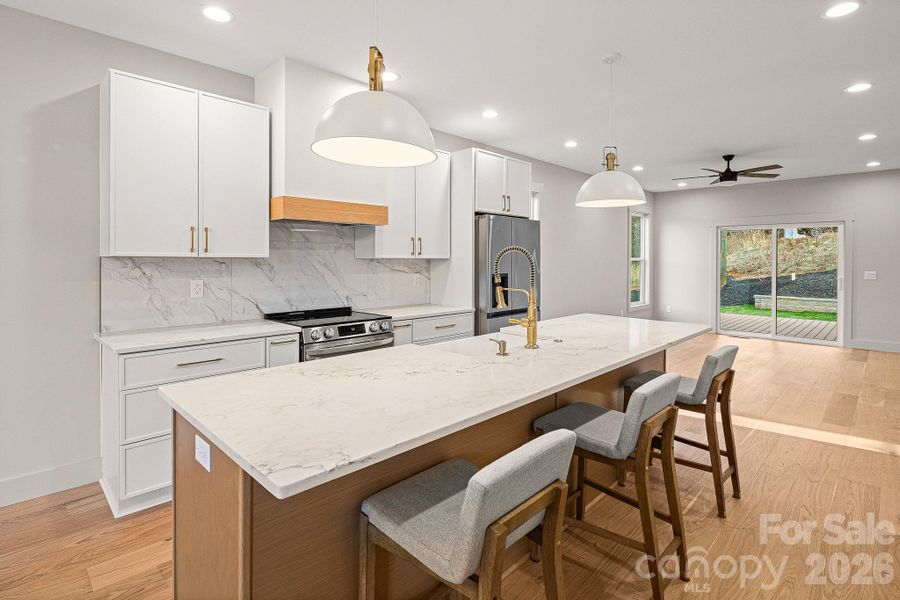 Furnished interior view inside a new home in , Asheville (Image 10). Furnished interior view inside a new home in , Asheville (Image 10).