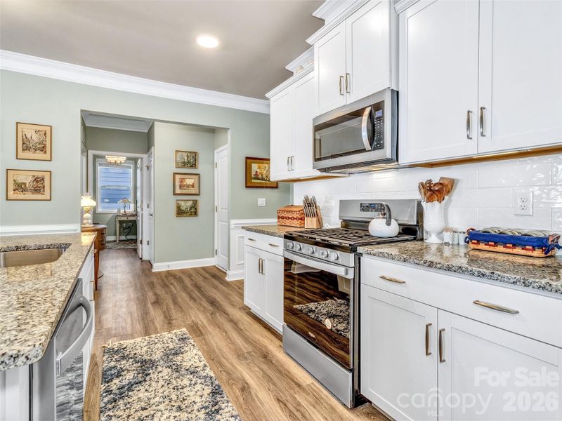 Furnished interior view inside a new home in , Hendersonville (Image 38).