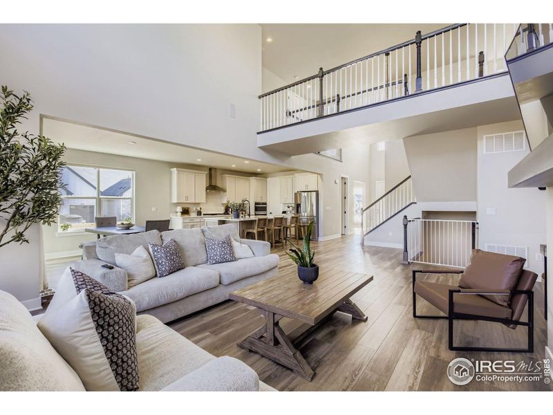 Furnished interior view inside a new home in , Timnath (Image 26).