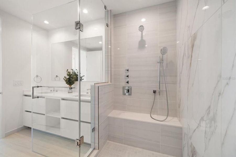 Furnished interior view inside a new home in , St. Petersburg (Image 16).